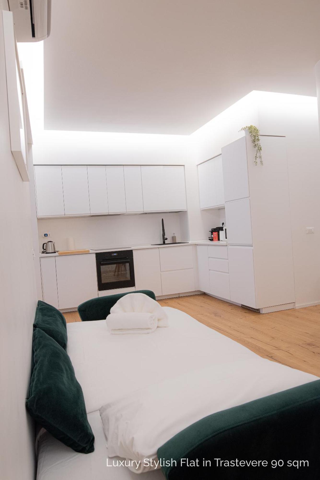 La Dolce Vita - Luxury Stylish Flats In Trastevere 70-90Sqm Rome Buitenkant foto