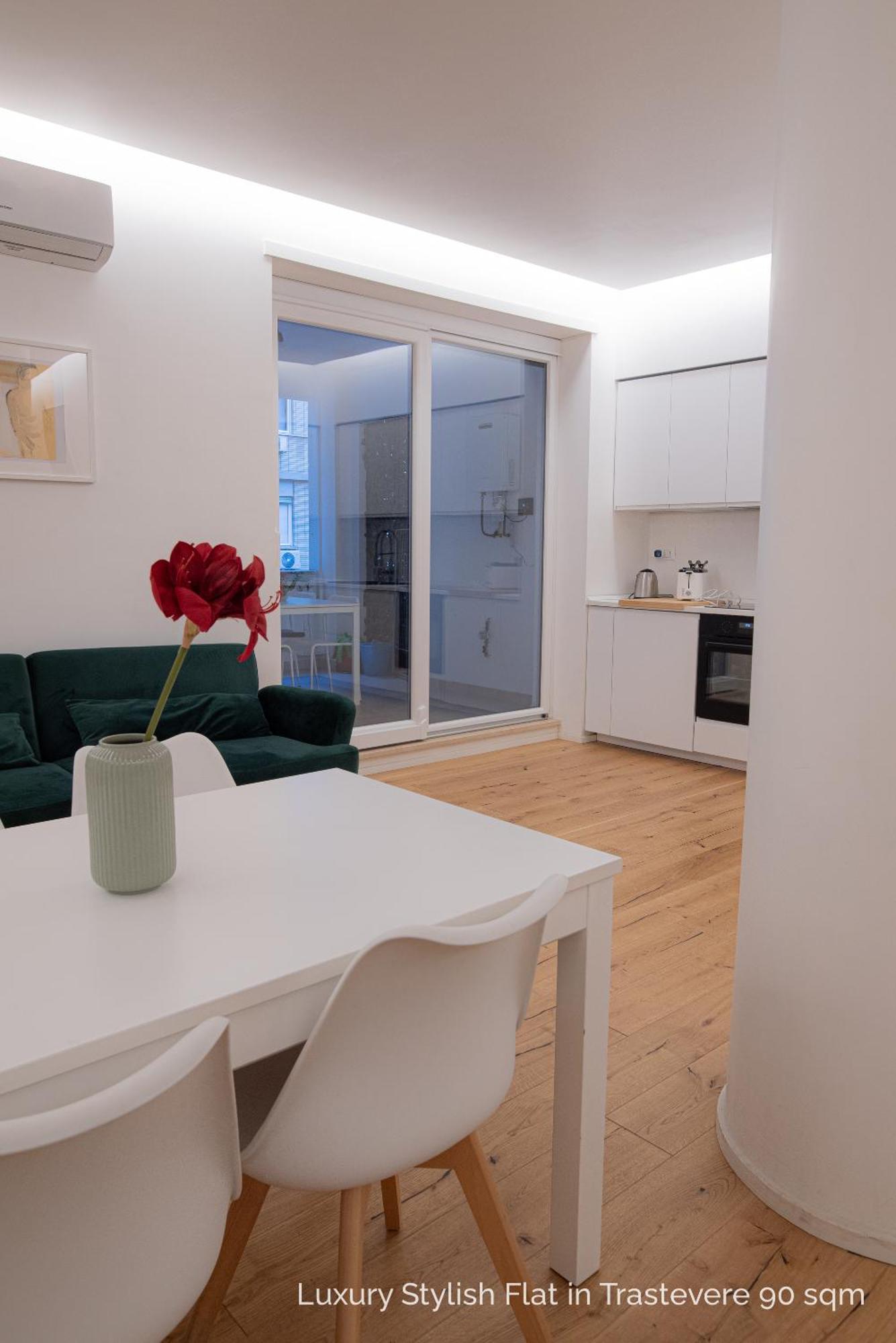 La Dolce Vita - Luxury Stylish Flats In Trastevere 70-90Sqm Rome Buitenkant foto