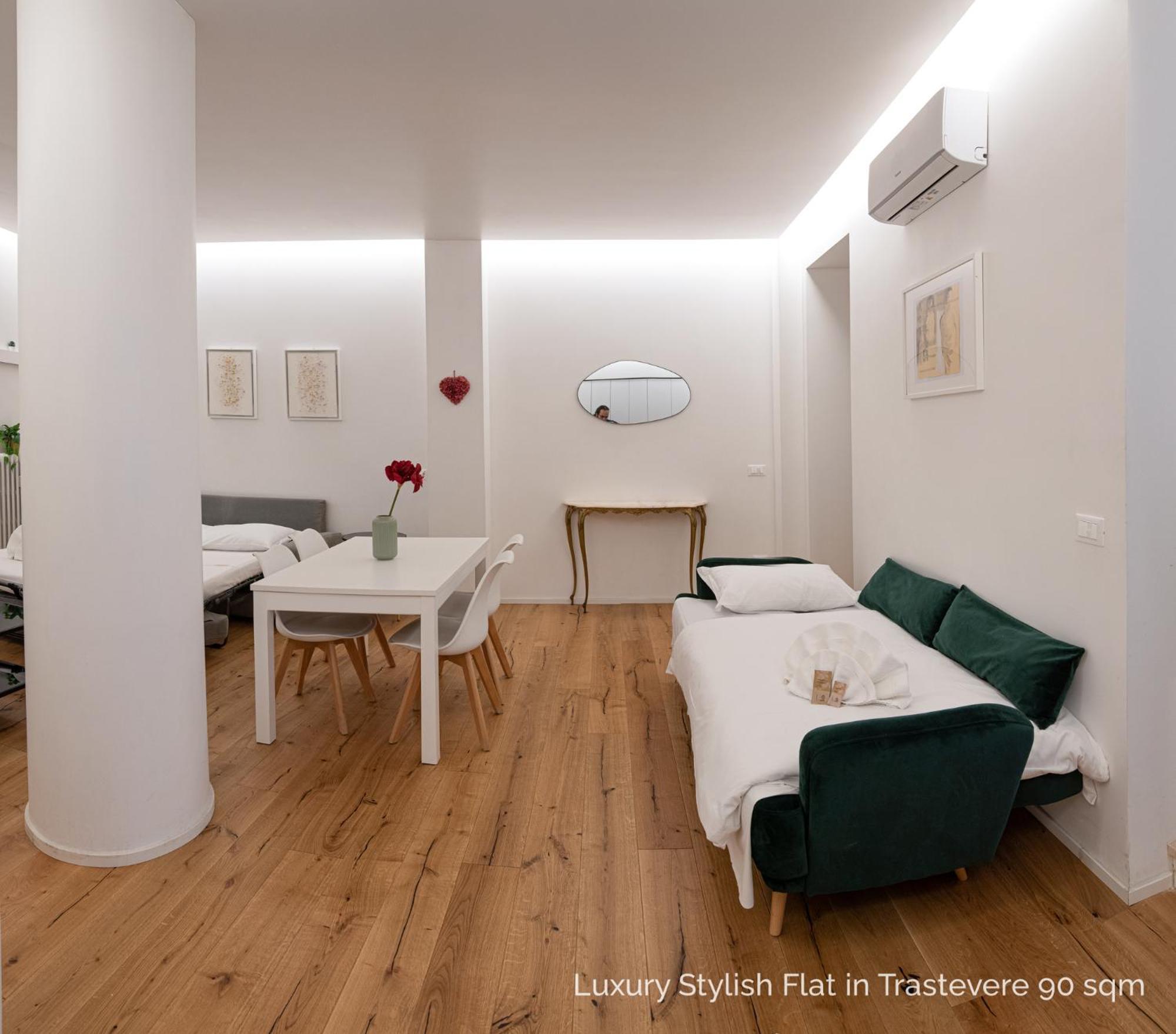 La Dolce Vita - Luxury Stylish Flats In Trastevere 70-90Sqm Rome Buitenkant foto