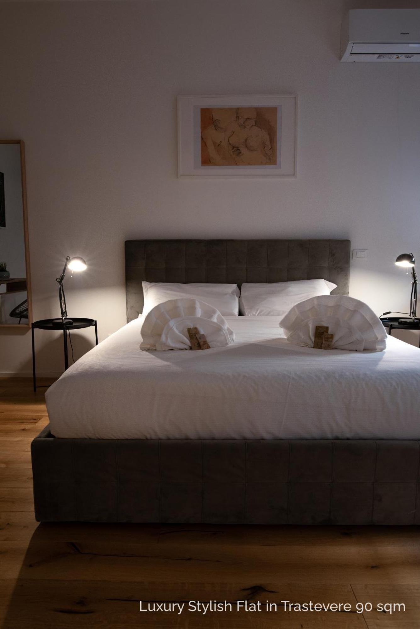 La Dolce Vita - Luxury Stylish Flats In Trastevere 70-90Sqm Rome Buitenkant foto