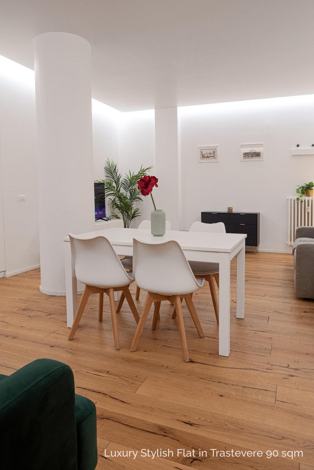La Dolce Vita - Luxury Stylish Flats In Trastevere 70-90Sqm Rome Buitenkant foto