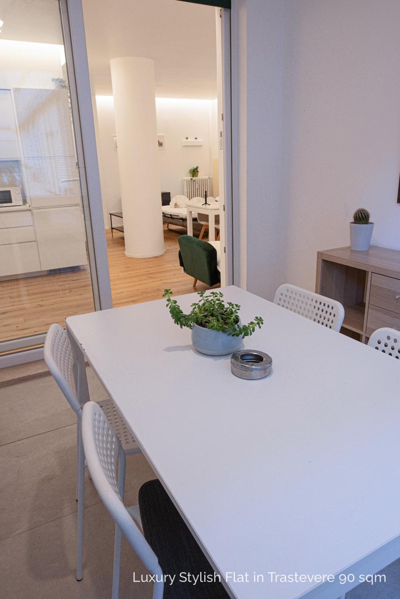 La Dolce Vita - Luxury Stylish Flats In Trastevere 70-90Sqm Rome Buitenkant foto