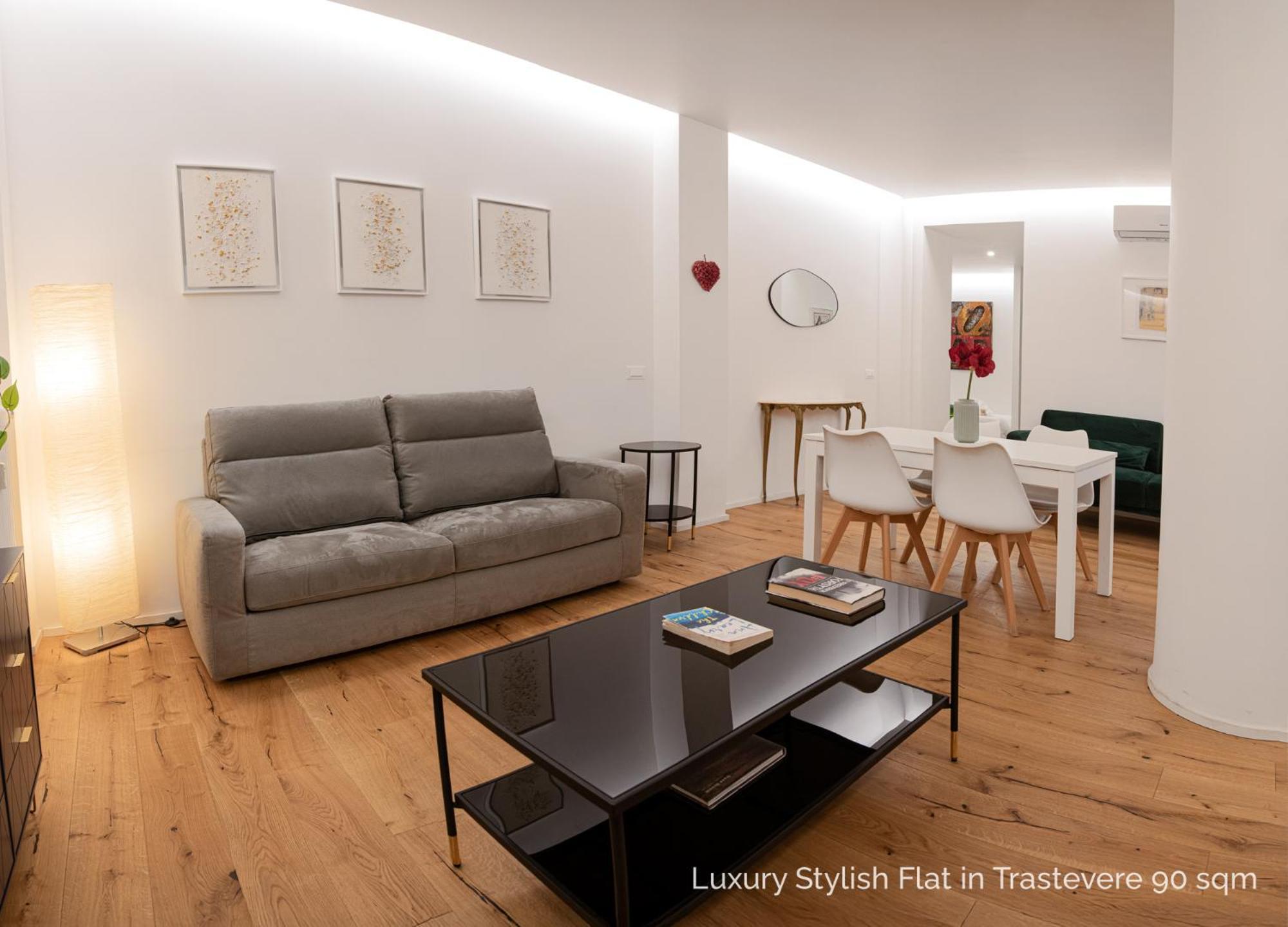 La Dolce Vita - Luxury Stylish Flats In Trastevere 70-90Sqm Rome Buitenkant foto