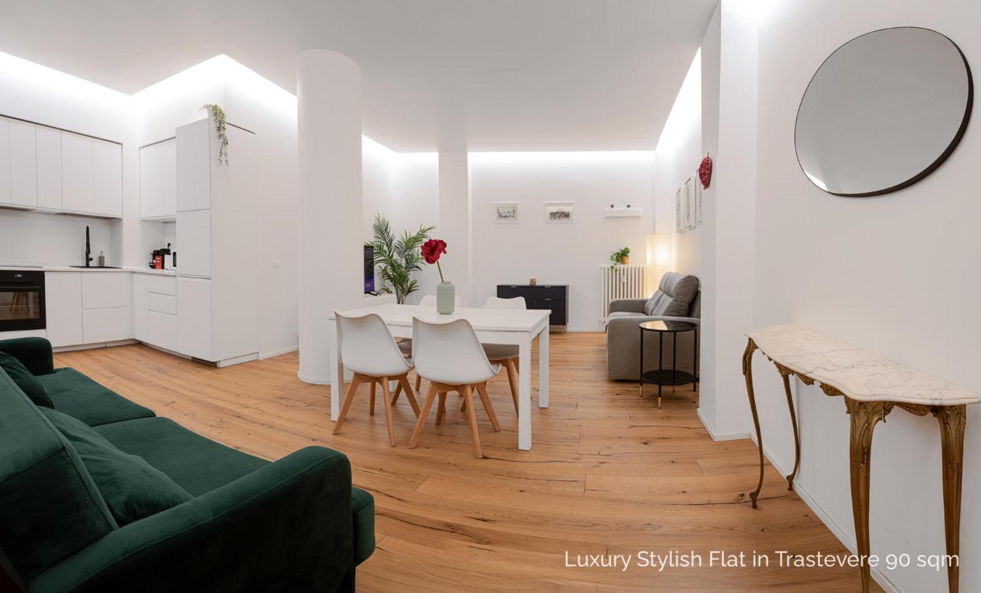 La Dolce Vita - Luxury Stylish Flats In Trastevere 70-90Sqm Rome Buitenkant foto
