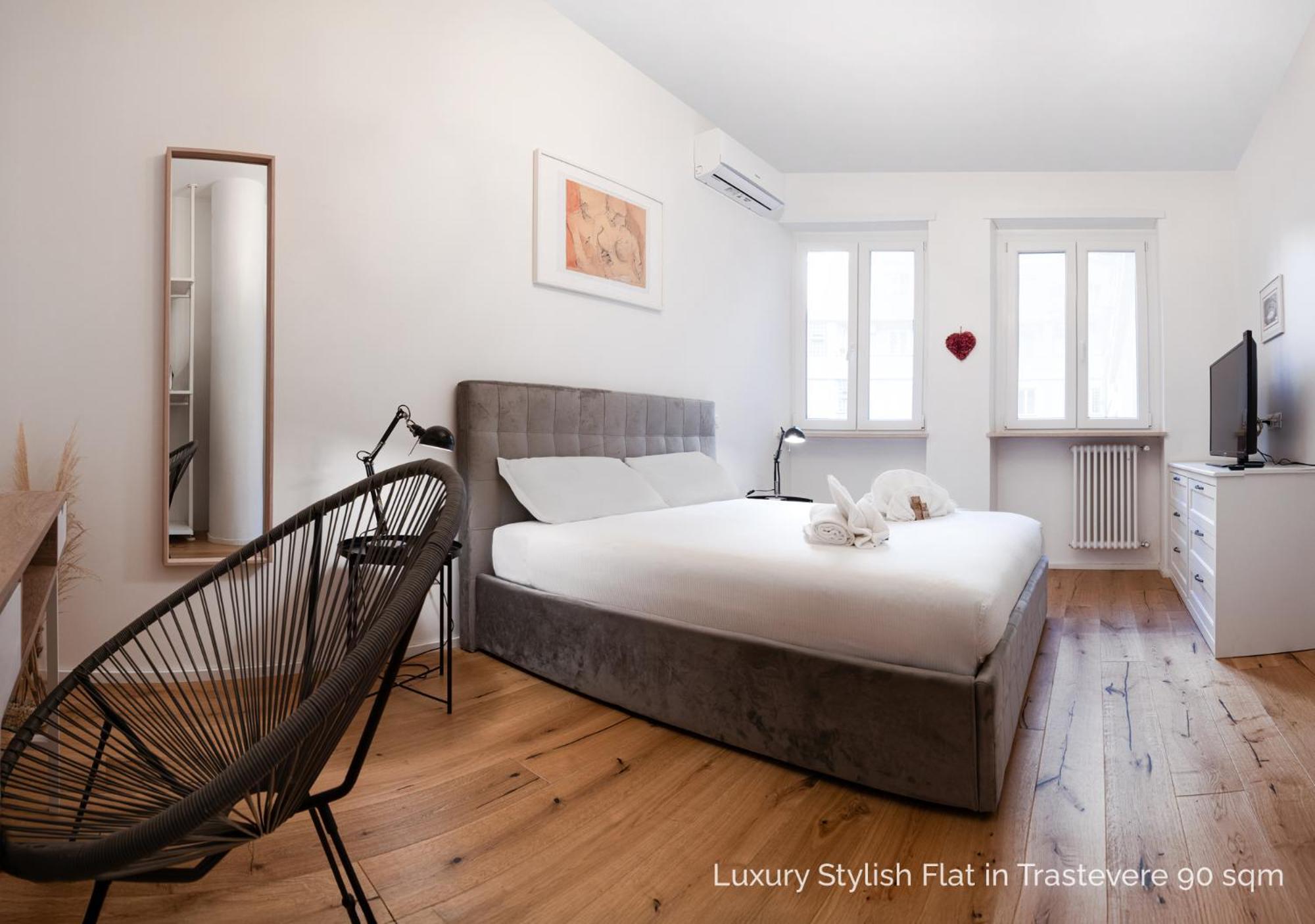 La Dolce Vita - Luxury Stylish Flats In Trastevere 70-90Sqm Rome Buitenkant foto