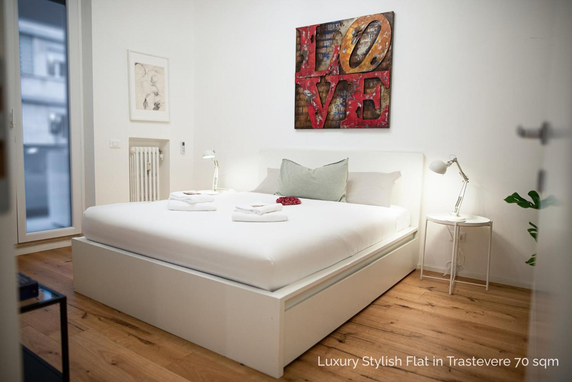 La Dolce Vita - Luxury Stylish Flats In Trastevere 70-90Sqm Rome Buitenkant foto