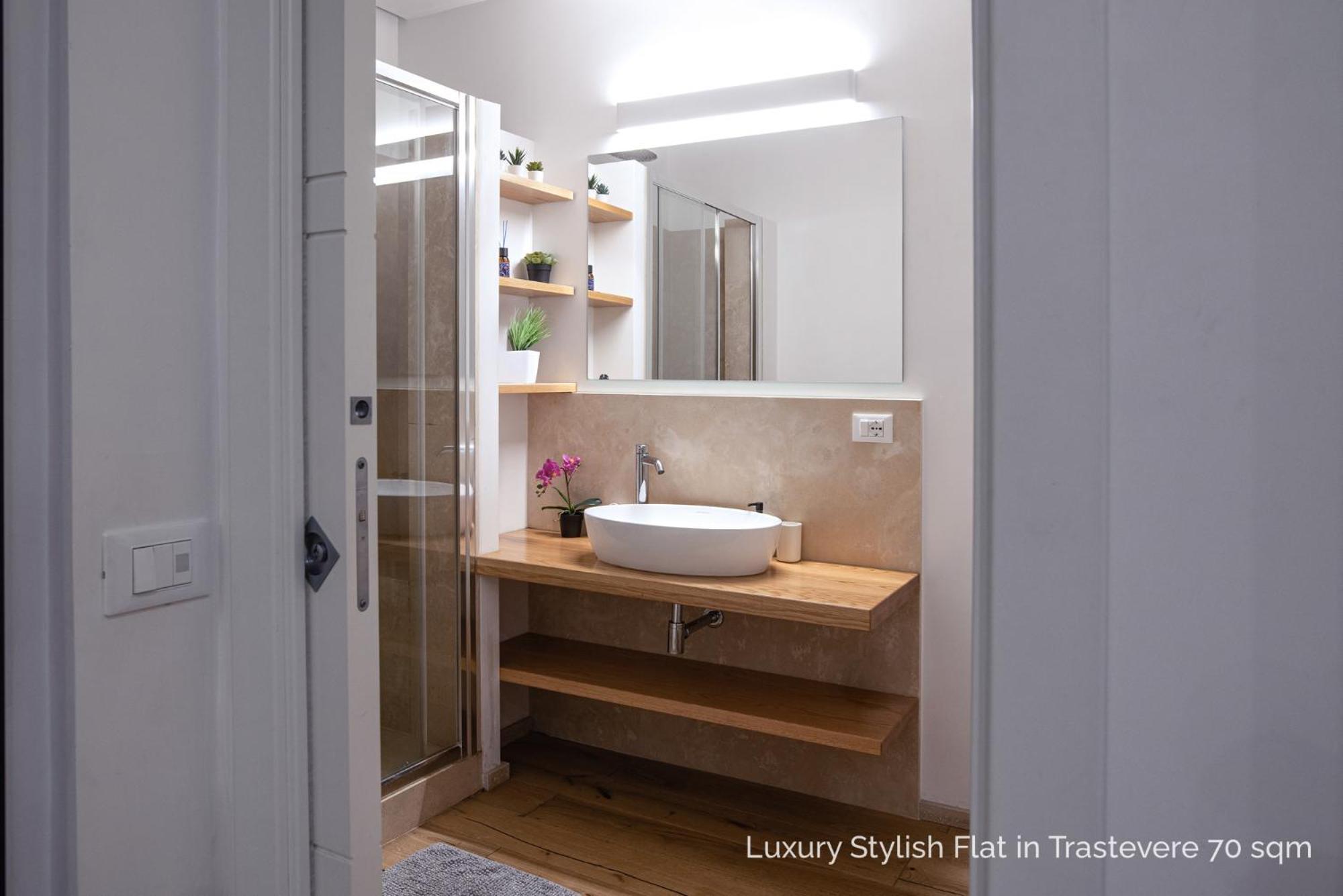La Dolce Vita - Luxury Stylish Flats In Trastevere 70-90Sqm Rome Buitenkant foto