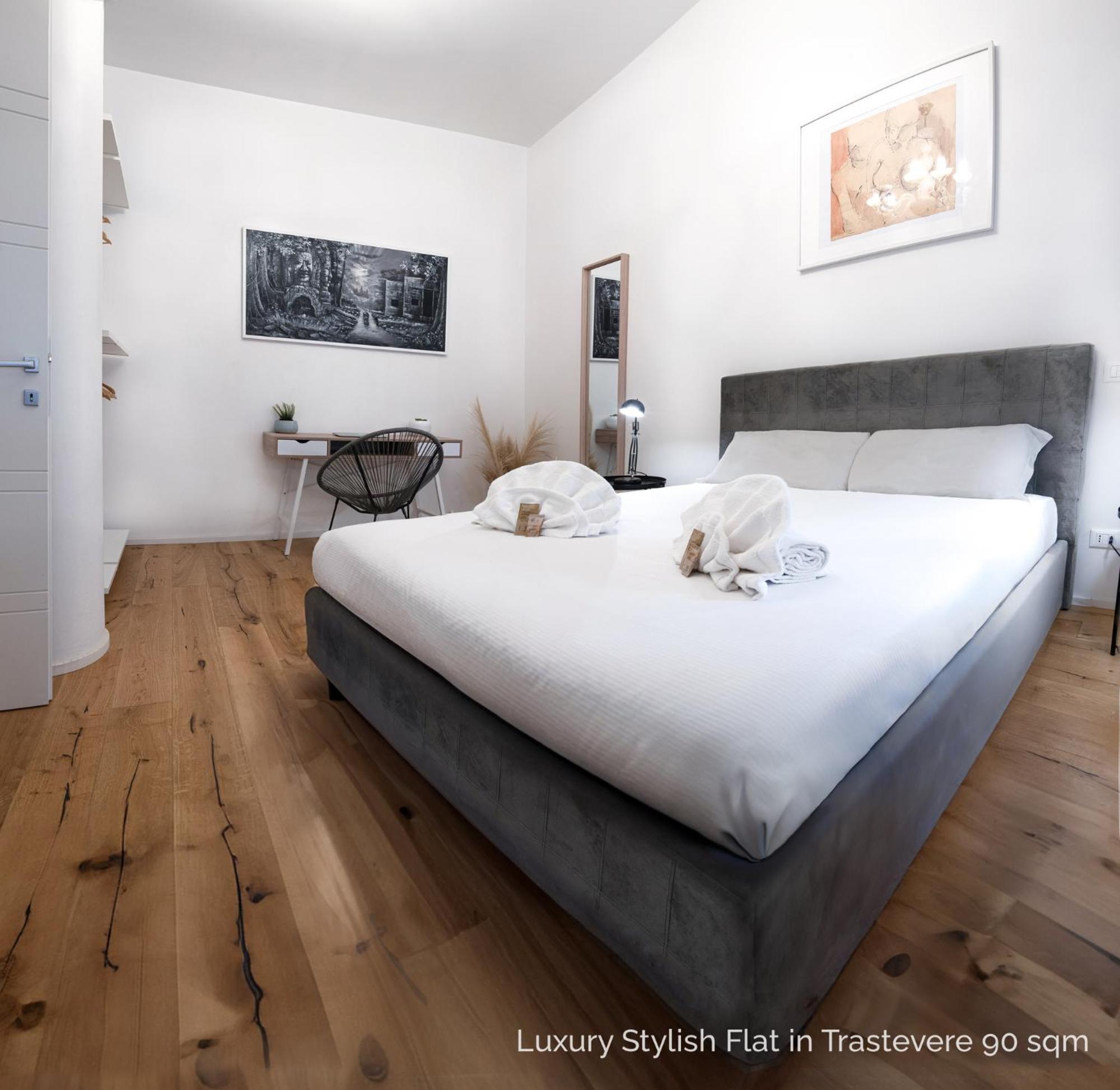 La Dolce Vita - Luxury Stylish Flats In Trastevere 70-90Sqm Rome Buitenkant foto