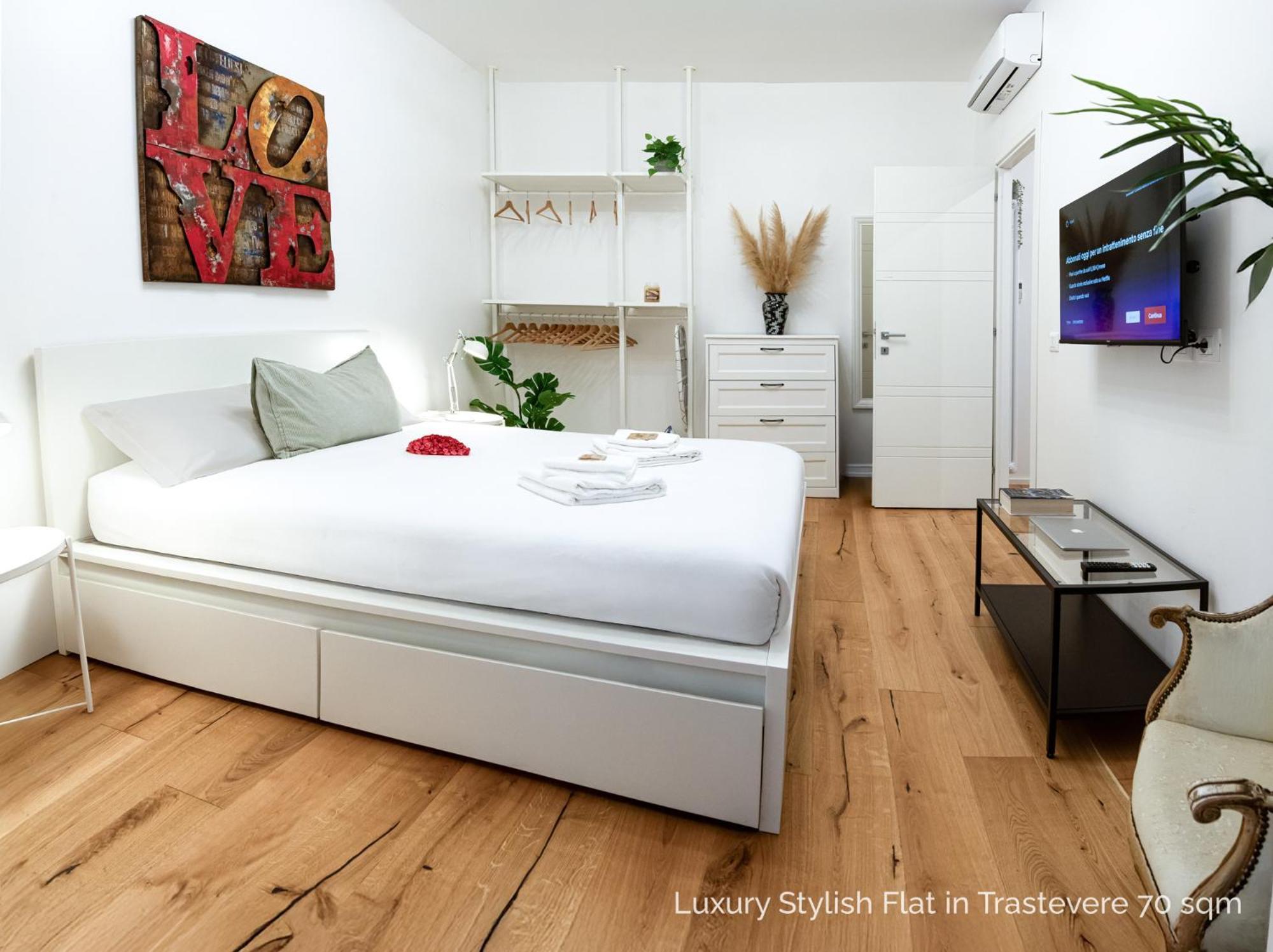 La Dolce Vita - Luxury Stylish Flats In Trastevere 70-90Sqm Rome Buitenkant foto