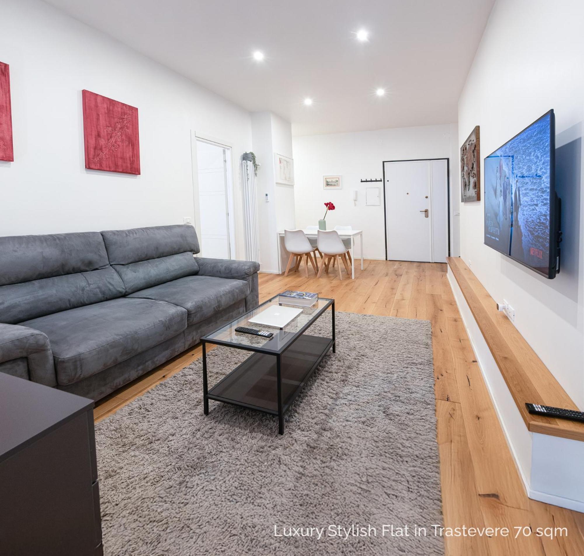 La Dolce Vita - Luxury Stylish Flats In Trastevere 70-90Sqm Rome Buitenkant foto