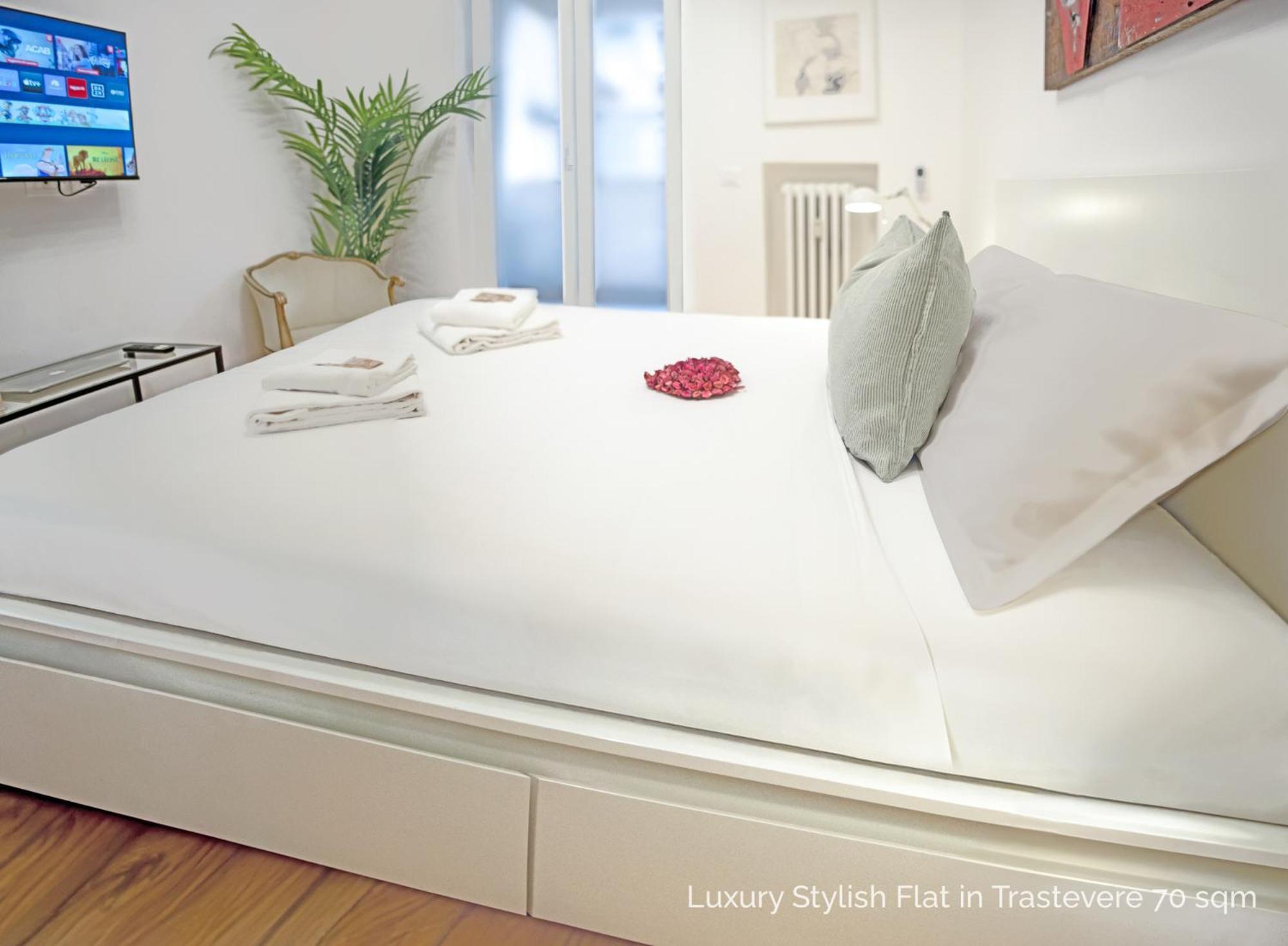 La Dolce Vita - Luxury Stylish Flats In Trastevere 70-90Sqm Rome Buitenkant foto