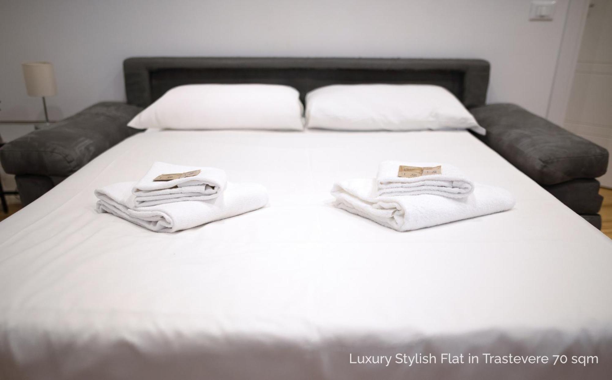 La Dolce Vita - Luxury Stylish Flats In Trastevere 70-90Sqm Rome Buitenkant foto